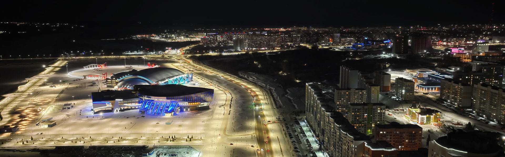 Архитектурная подсветка для города
