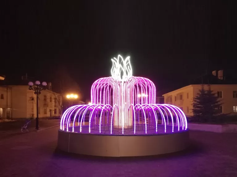 Светодиодный фонтан