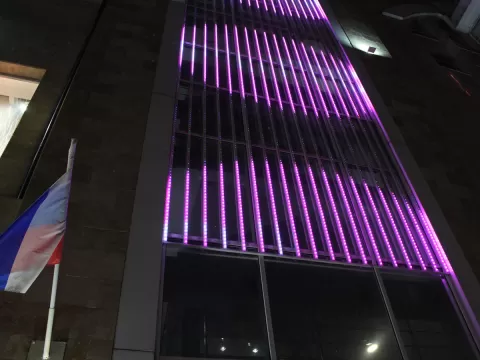 Освещение торгового центра 