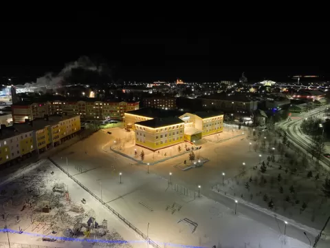 Освещение школы