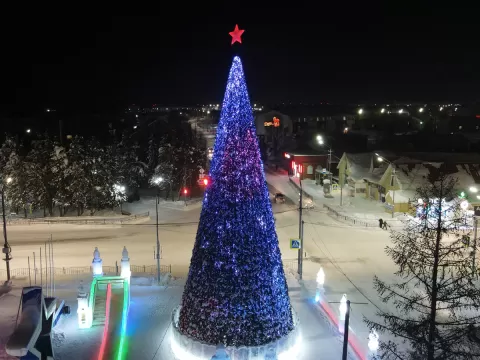 Новогодняя иллюминация 