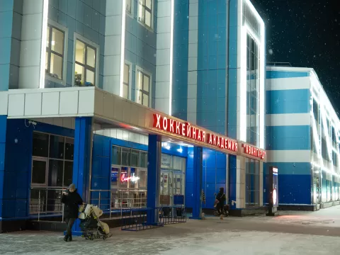 Подсветка стадиона Авангард