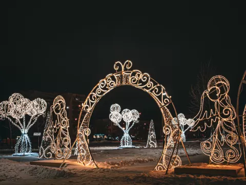 Новый год в городе