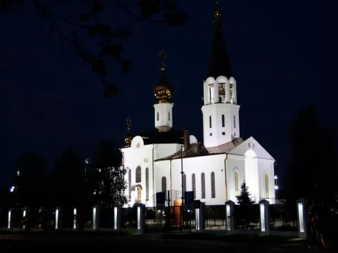 Подсветка храмов и памятников