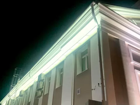 Архитектурное освещение зданий города